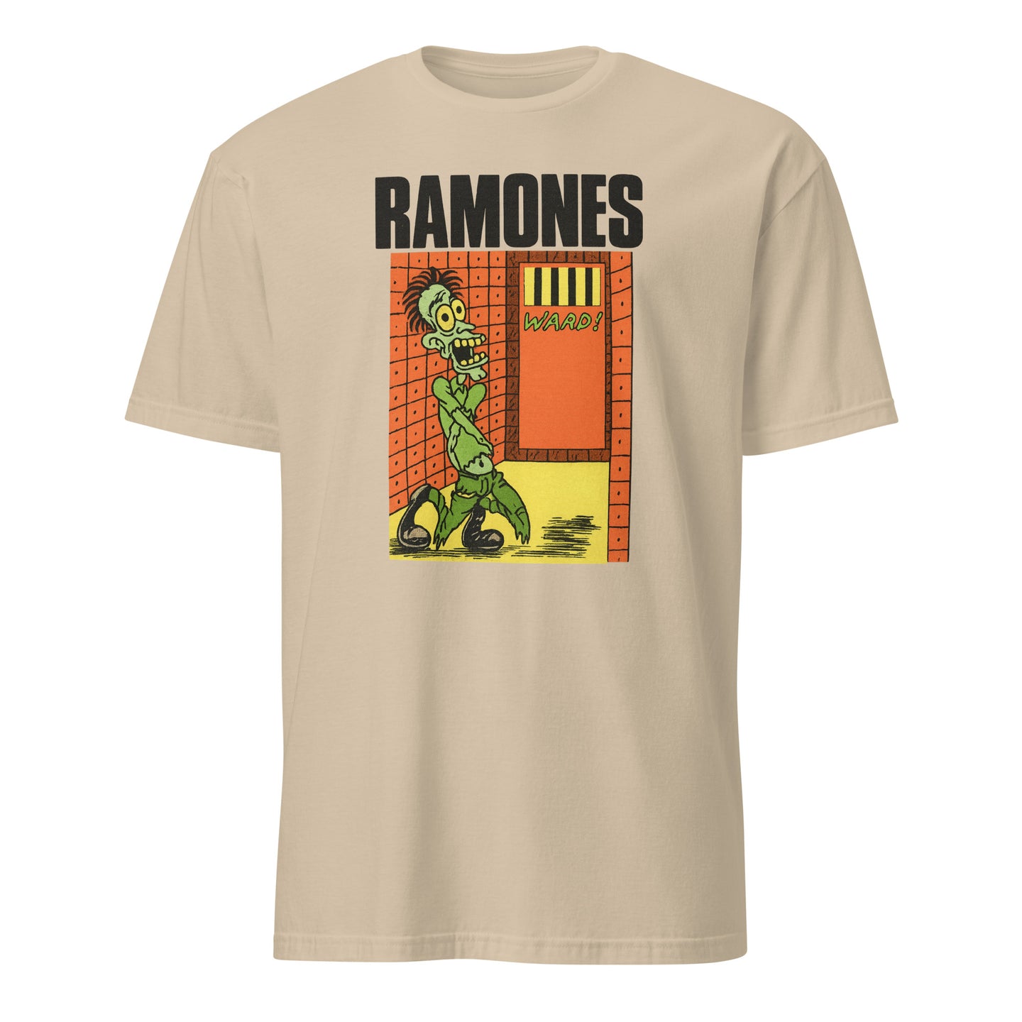 Cuccico Ramones I Wanna Be Well Tee in Sand Color