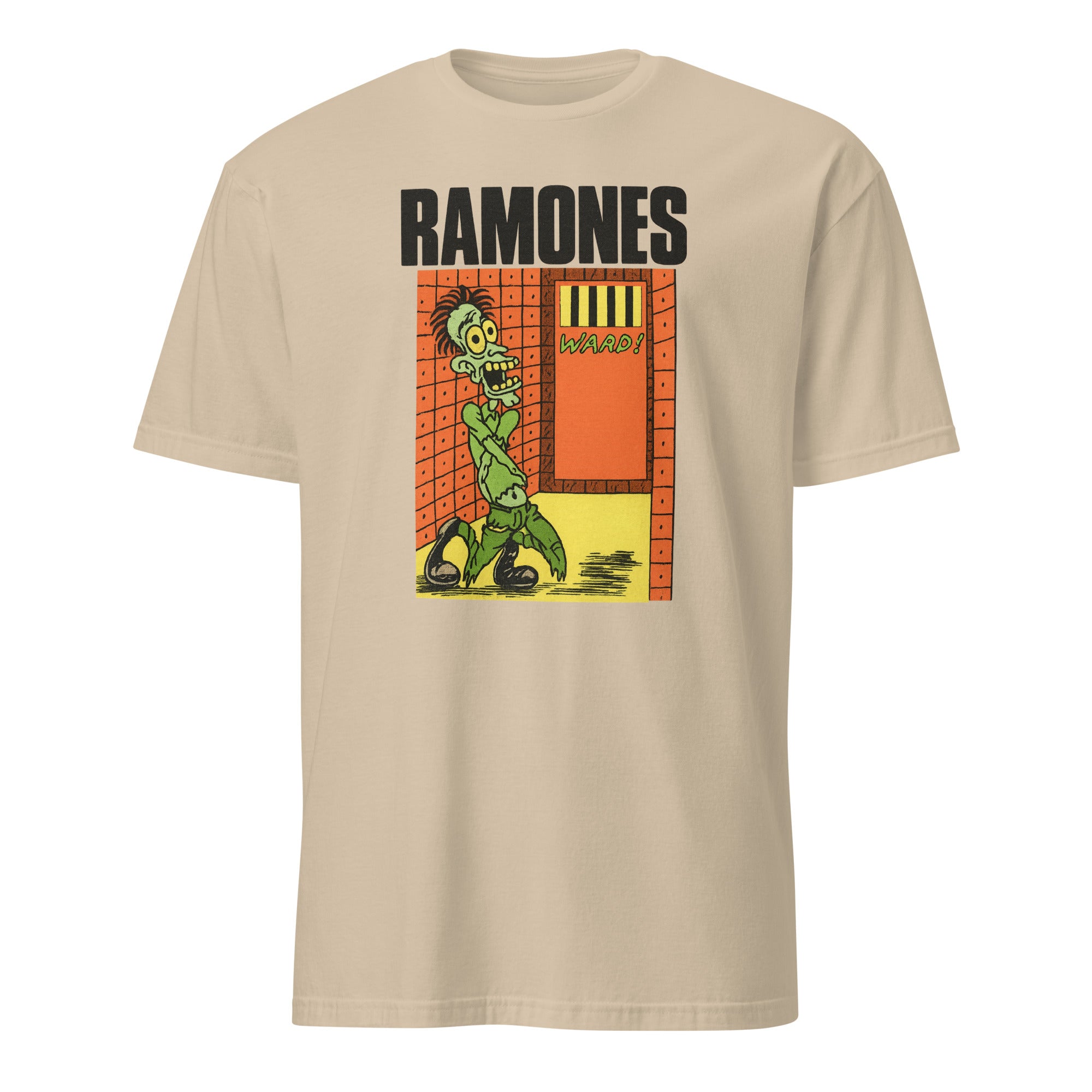 Cuccico Ramones I Wanna Be Well Tee in Sand Color