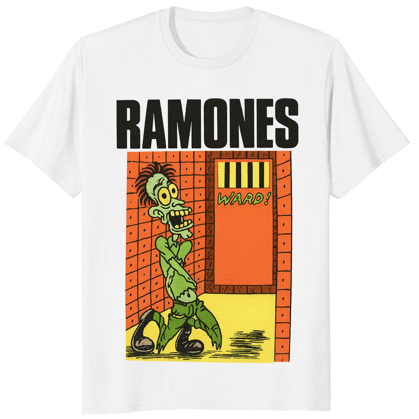 Cuccico Ramones I Wanna Be Well Tee in White