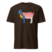 Cuccico Team USA Gold Medal T-Shirt in dark chocolate brown