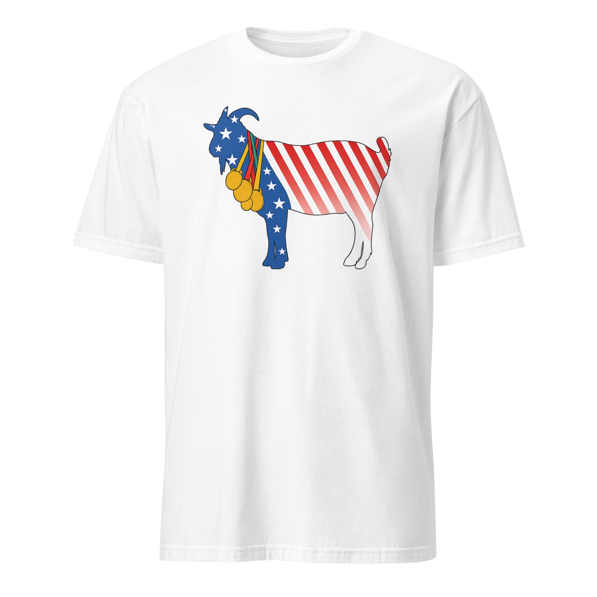 Cuccico Team USA Gold Medal T-Shirt in white color