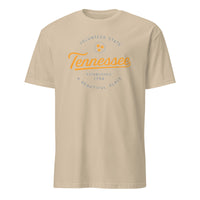 Sand Tennessee Shirt with Tri Star emblem – Cuccico Volunteers Tee