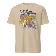 Cuccico Tigers vs Bulldogs Tiger Stadium Sep 6 2025 T-Shirt in Sand