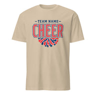 Custom Cheer Team Name Shirt in Sand by Cuccico