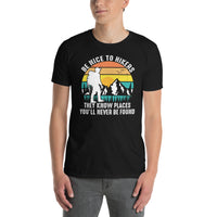 Funny Hiker T-Shirt, Gift for Hiker - Sarcastic Hiking Shirt - Cuccico Design
