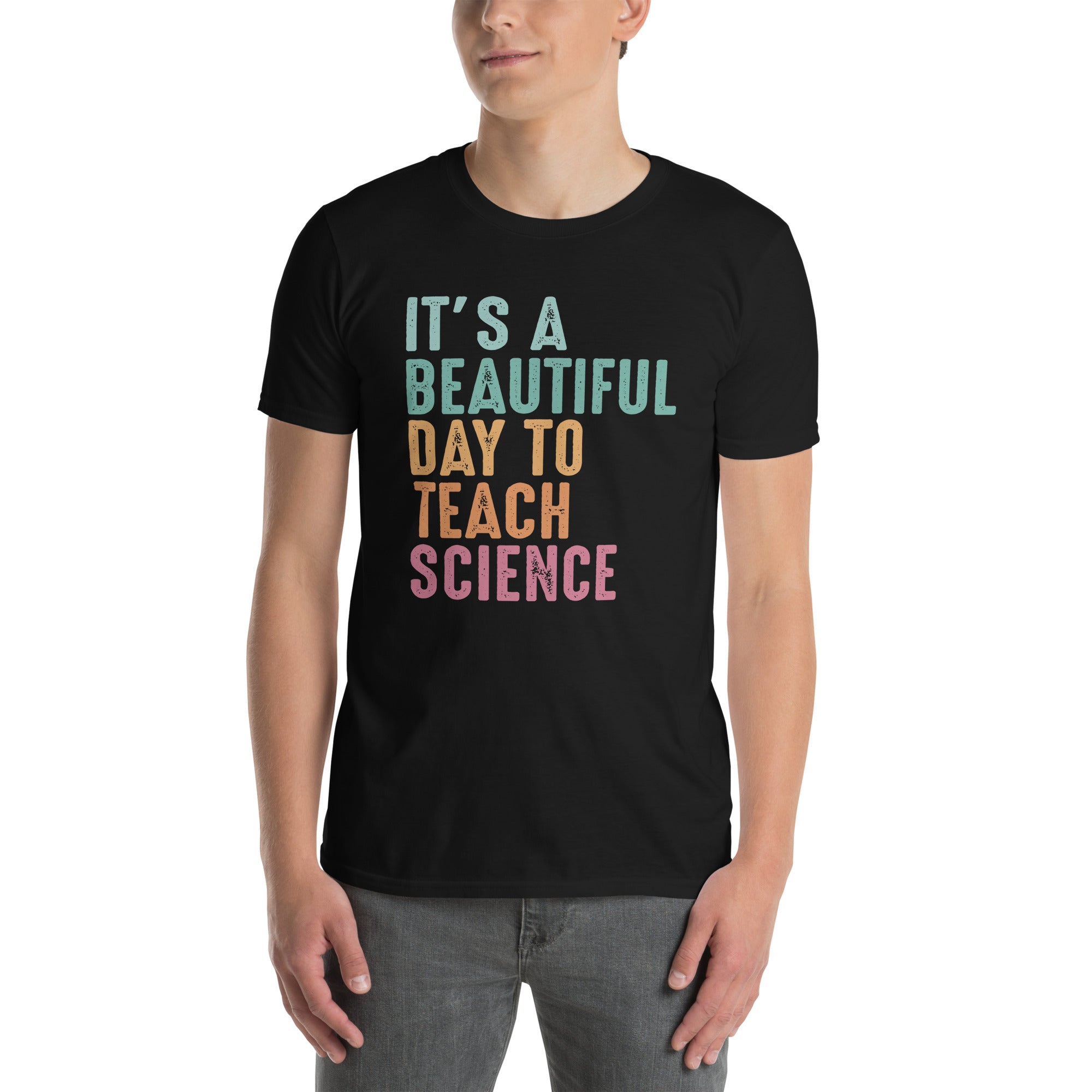Science Teacher T-Shirt - Beautiful Day to Teach Science - Cuccico Design