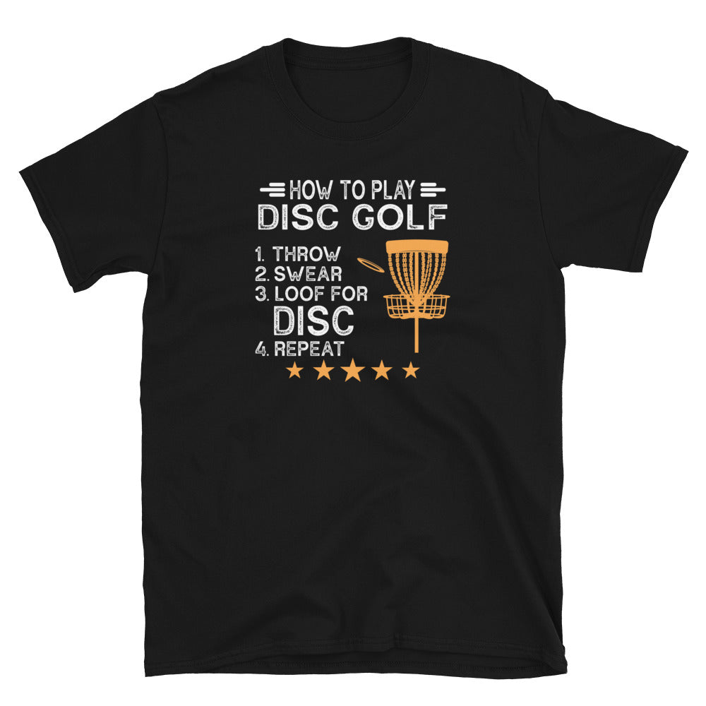 Funny Disc Golf T-Shirt - Perfect Gift for Disc Golfers - Cuccico Design