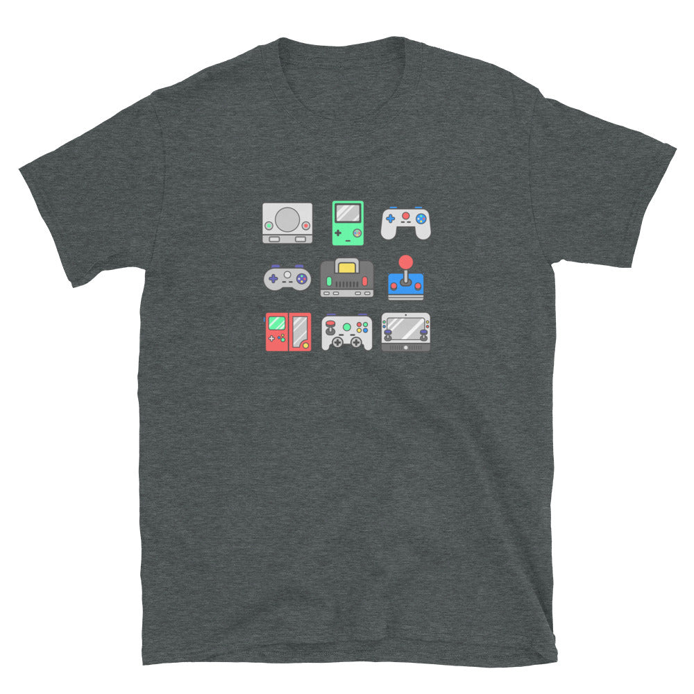 Retro 80s 90s Gaming T-Shirt | Arcade Controller Shirt - Cuccico Design
