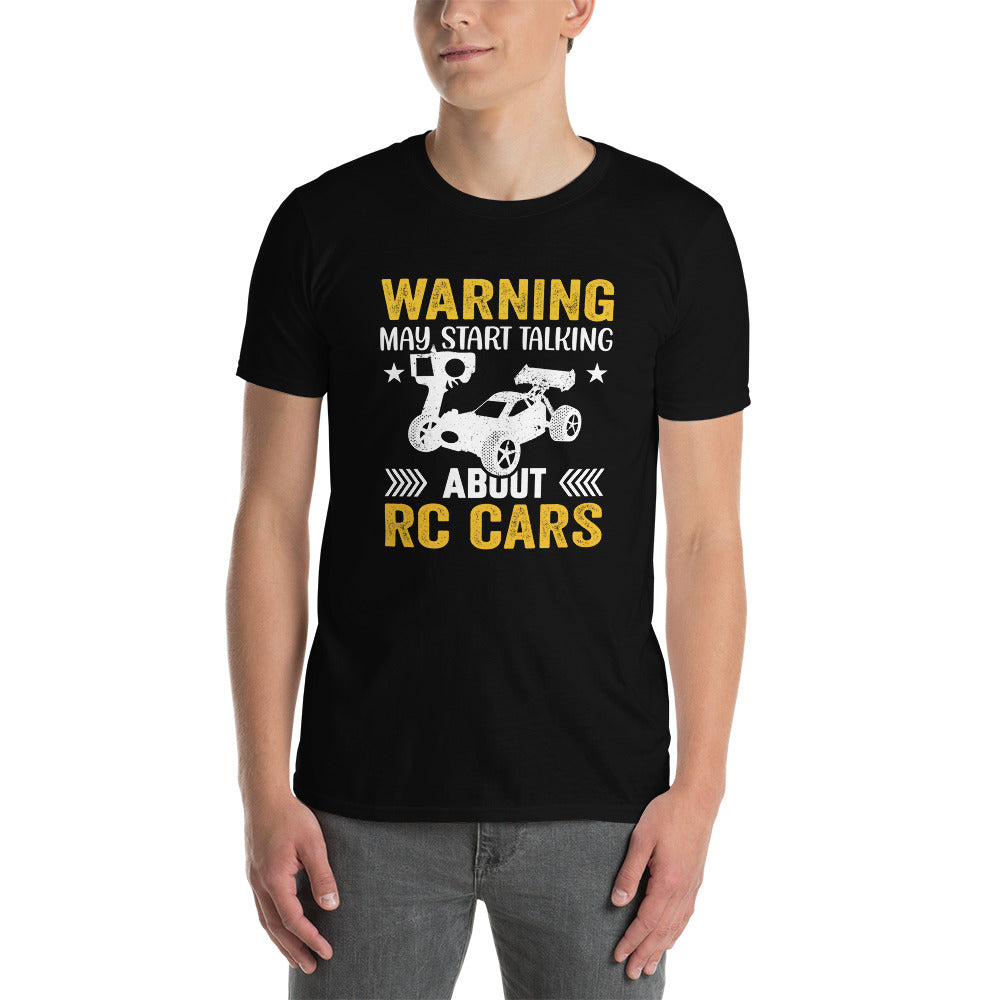 Funny RC Car T-Shirt | Warning May Talk About RC Cars - Cuccico Design