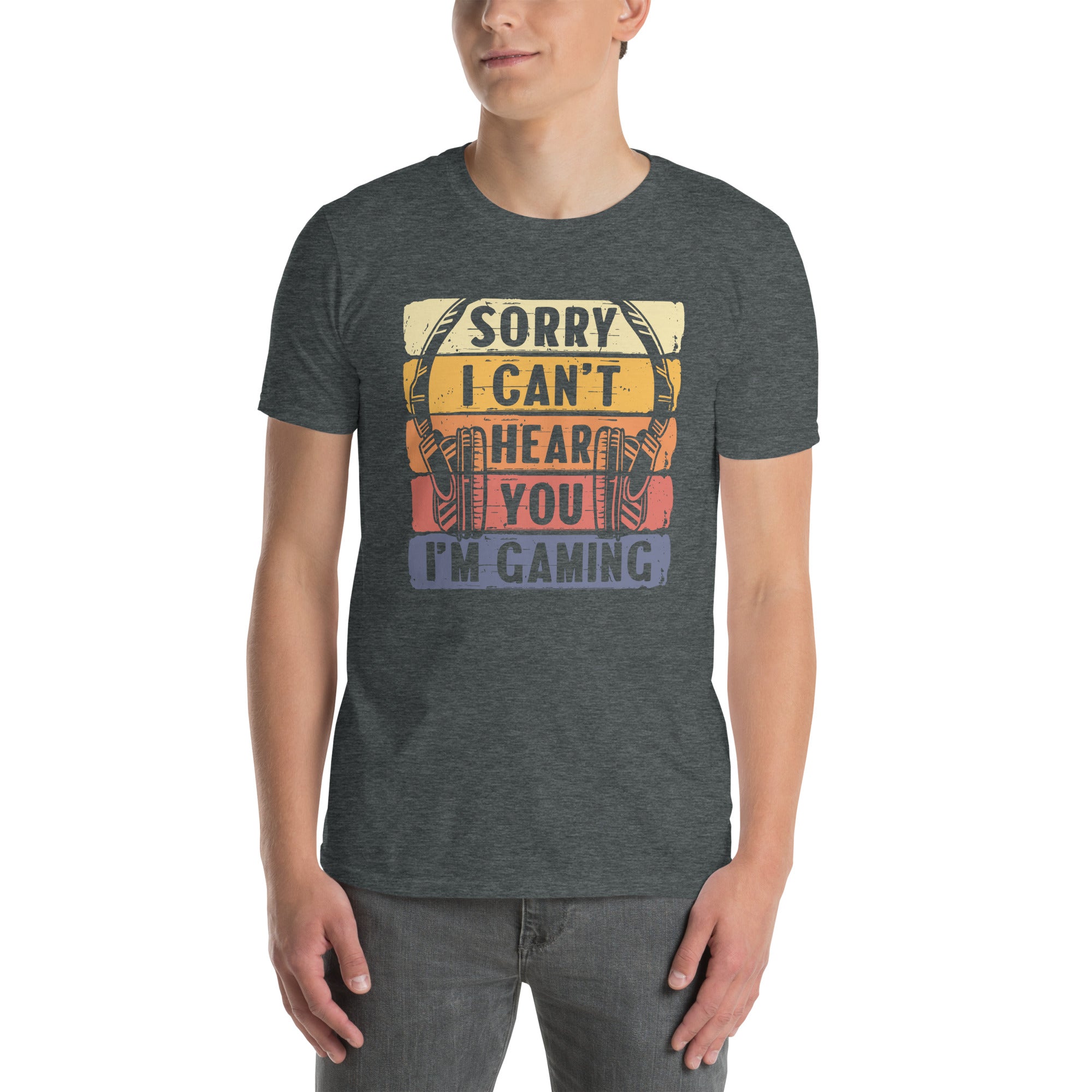 Funny Gamer T-Shirt | Sorry I Can't Hear You I'm Gaming - Cuccico Design