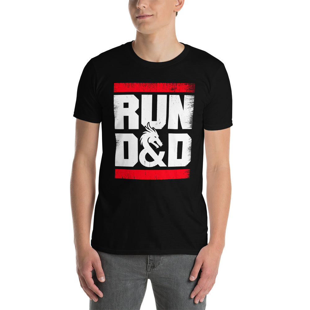 Vintage Run D&D T-Shirt - Dungeons and Dragons Gift - Cuccico Design