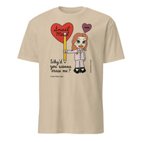 Cuccico Echo Valley Claire White Erase Me shirt in sand
