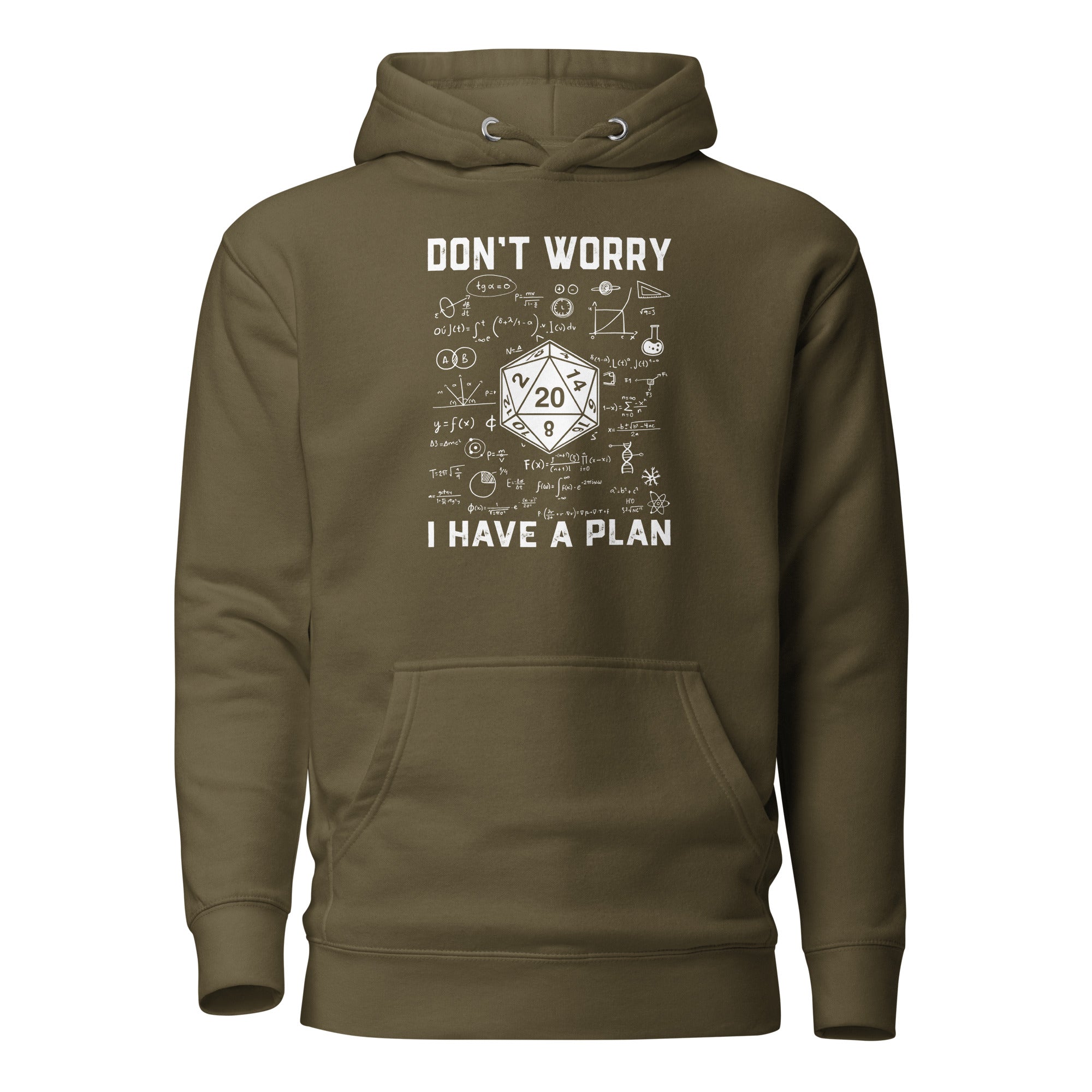 Don't Worry I Have A Plan Gamer Hoodie | RPG Player Gift - Cuccico Design