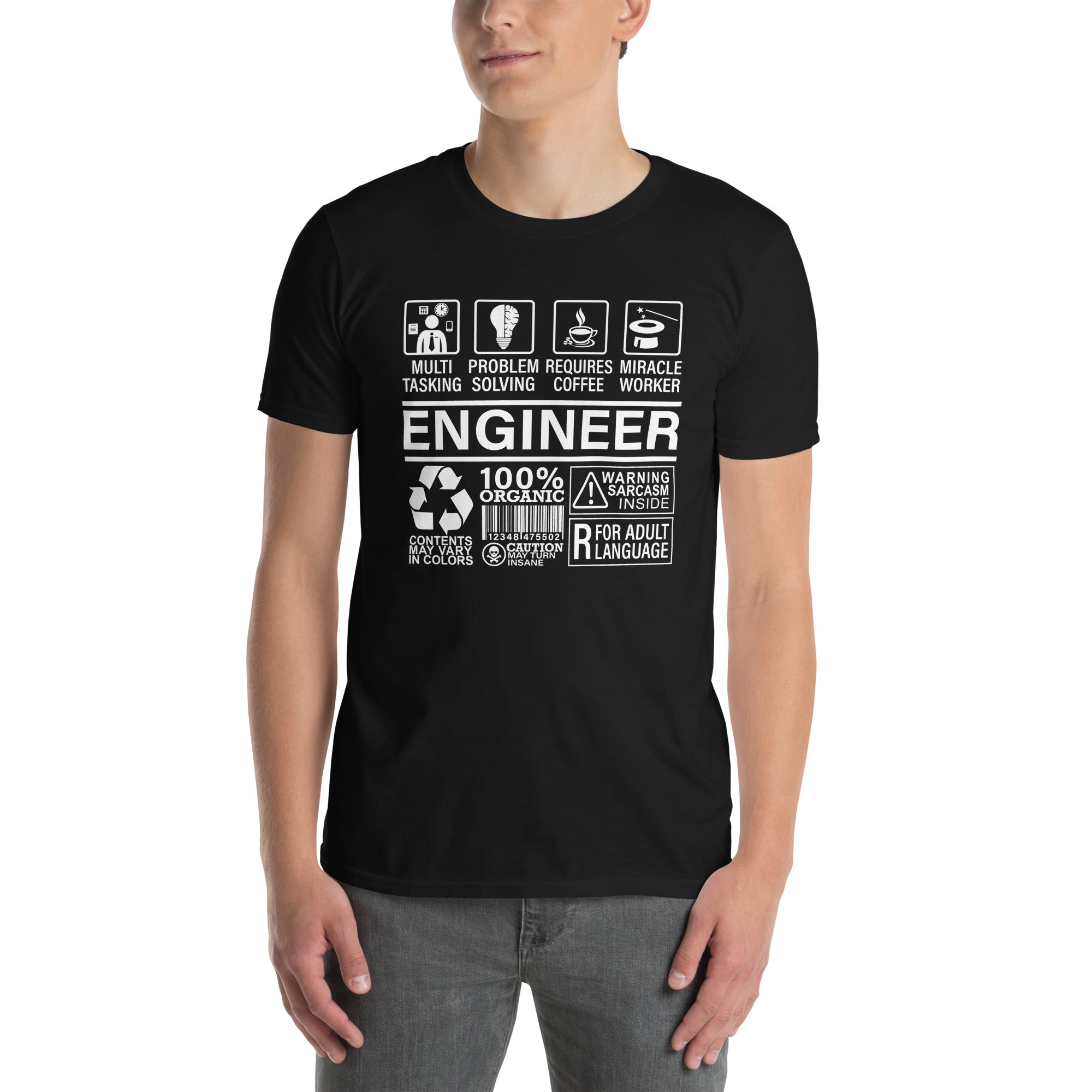 Engineer T-Shirt | Funny Geeky Engineer Gift - Cuccico Design