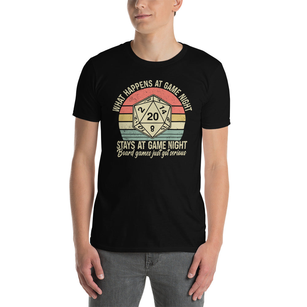 Funny Game Night Shirt | What Happens At Board Game Tee - Cuccico Design