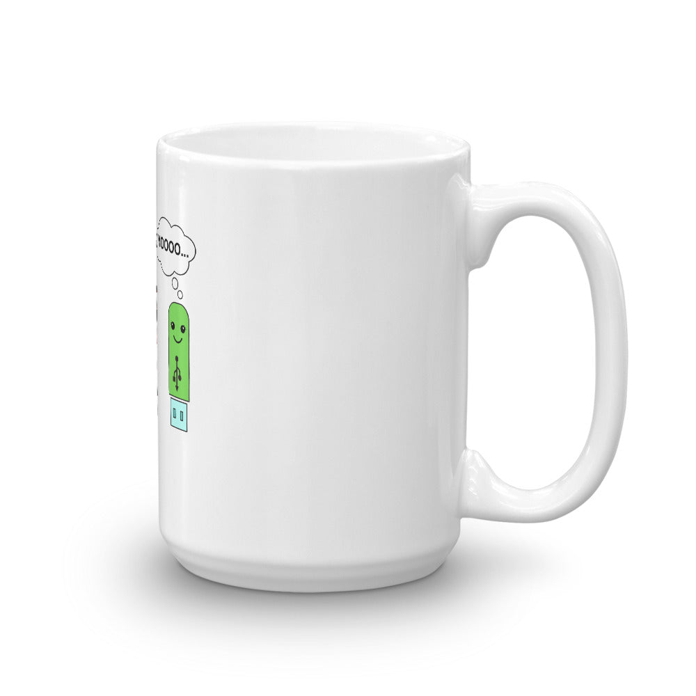 Funny Geek Mug - USB Floppy Disk I Am Your Father Gift - Cuccico Design