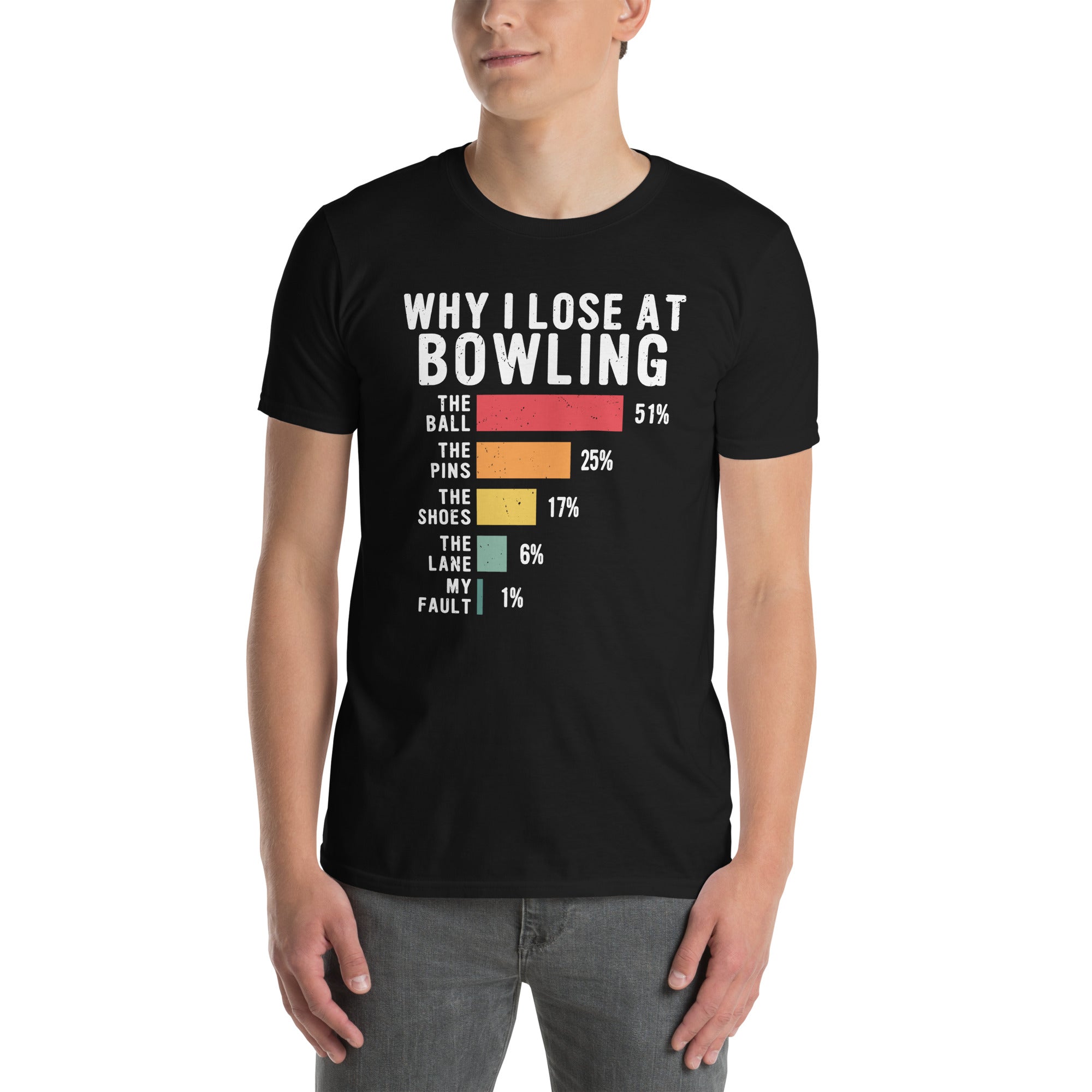 Why I Lose At Bowling Funny T-Shirt - Bowler Gift - Cuccico Design