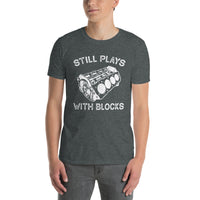 Funny Mechanic T-Shirt - Engine Block Gift for Car Enthusiasts - Cuccico Design