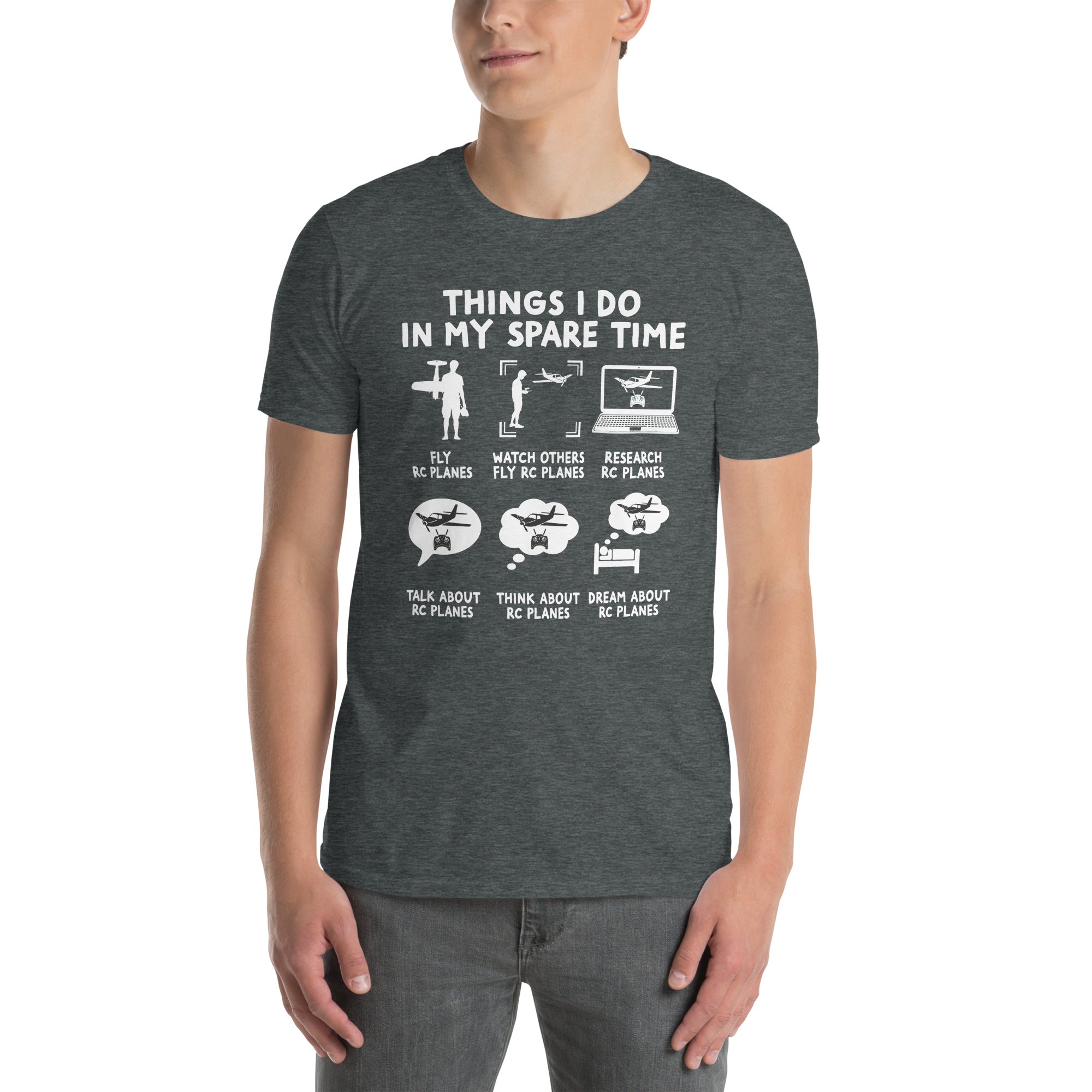 Things I Do In My Spare Time RC Plane T-Shirt - Cuccico Design