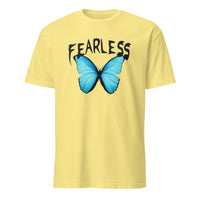 Fearless Butterfly T-Shirt in Cornsilk color by Cuccico