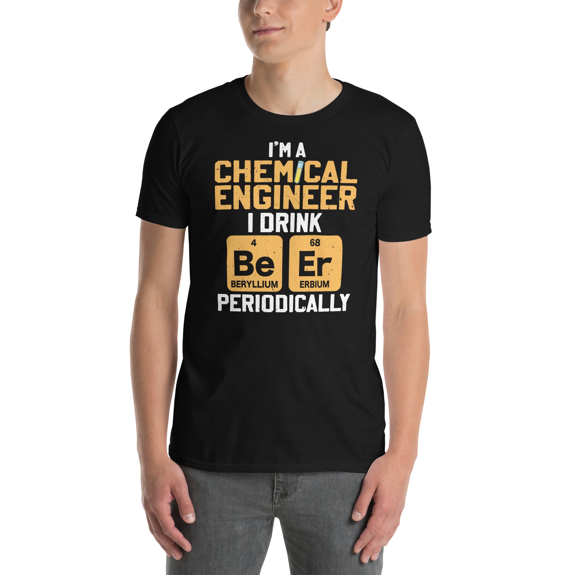 Chemical Engineer Beer Periodically T-Shirt - Cuccico Design