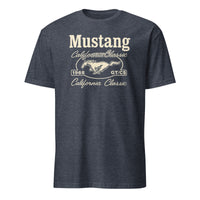 Ford Mustang California Special T-Shirt in Heather Navy by Cuccic