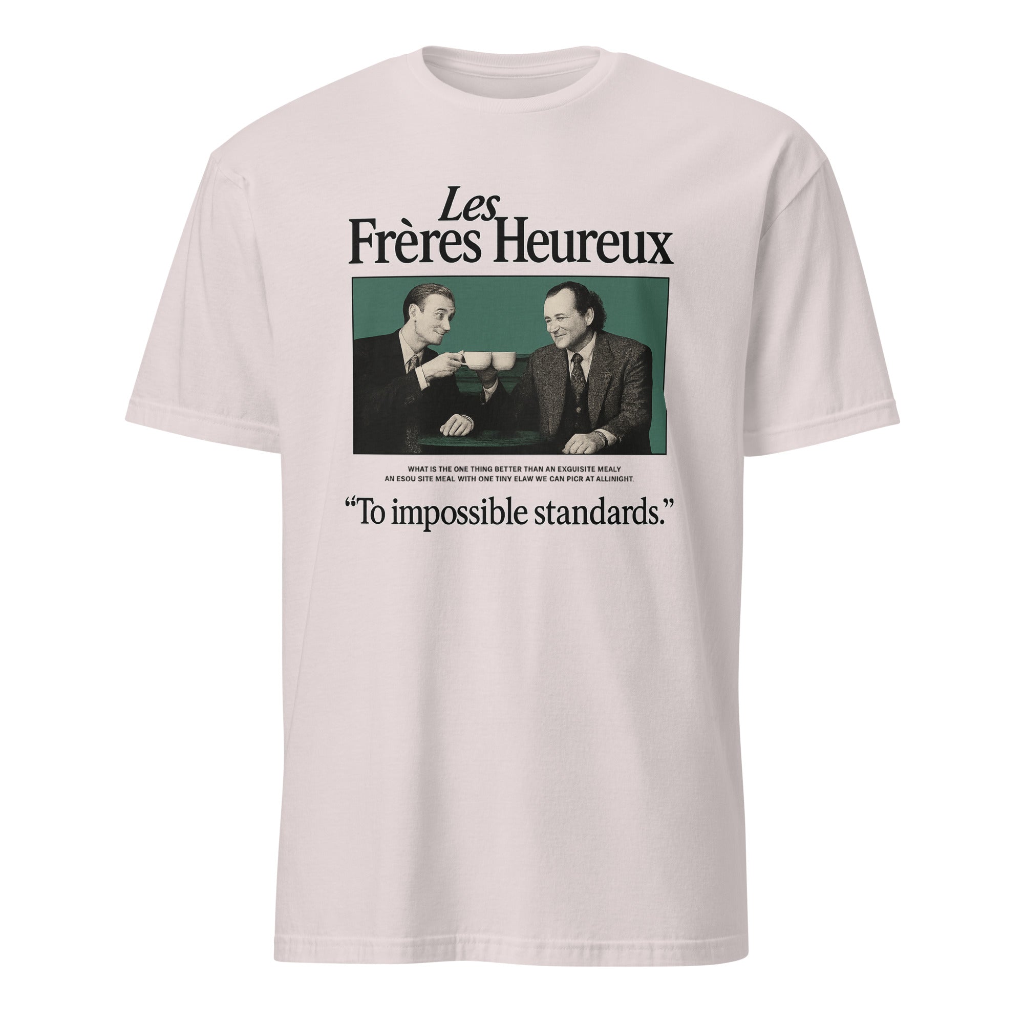 Classic TV show tee in ice grey by Cuccico