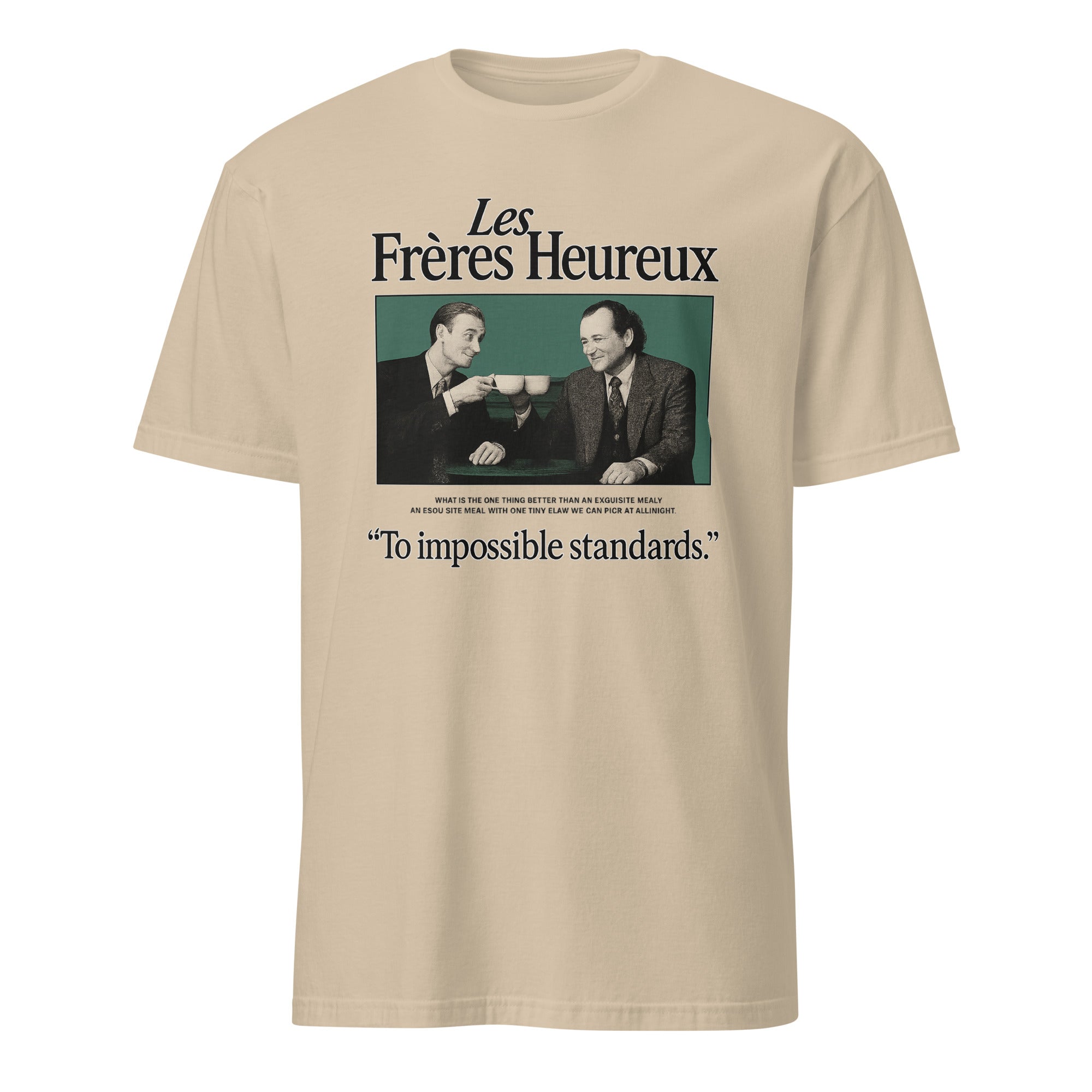 Frasier Crane t-shirt in sand by Cuccico