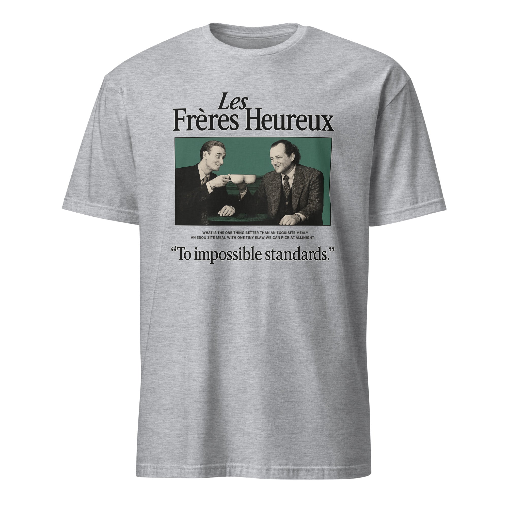 Frasier Crane t-shirt in sport grey by Cuccico