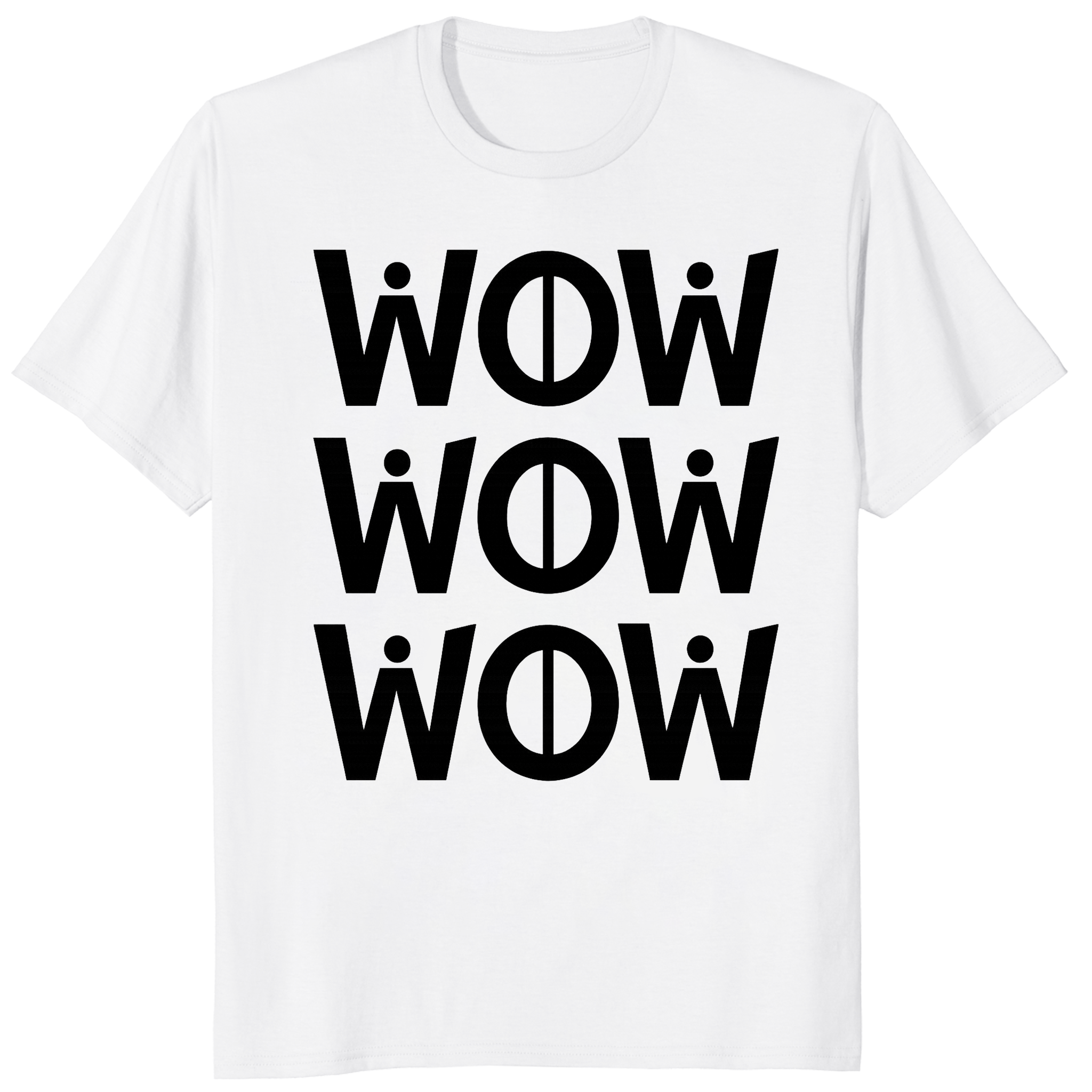 Free T-Shirt Day Wow Shirt in White by Cuccico