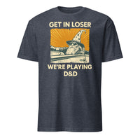 Cuccico Get In Loser DnD Shirt in Heather Navy – Dungeon Master Gift Tee