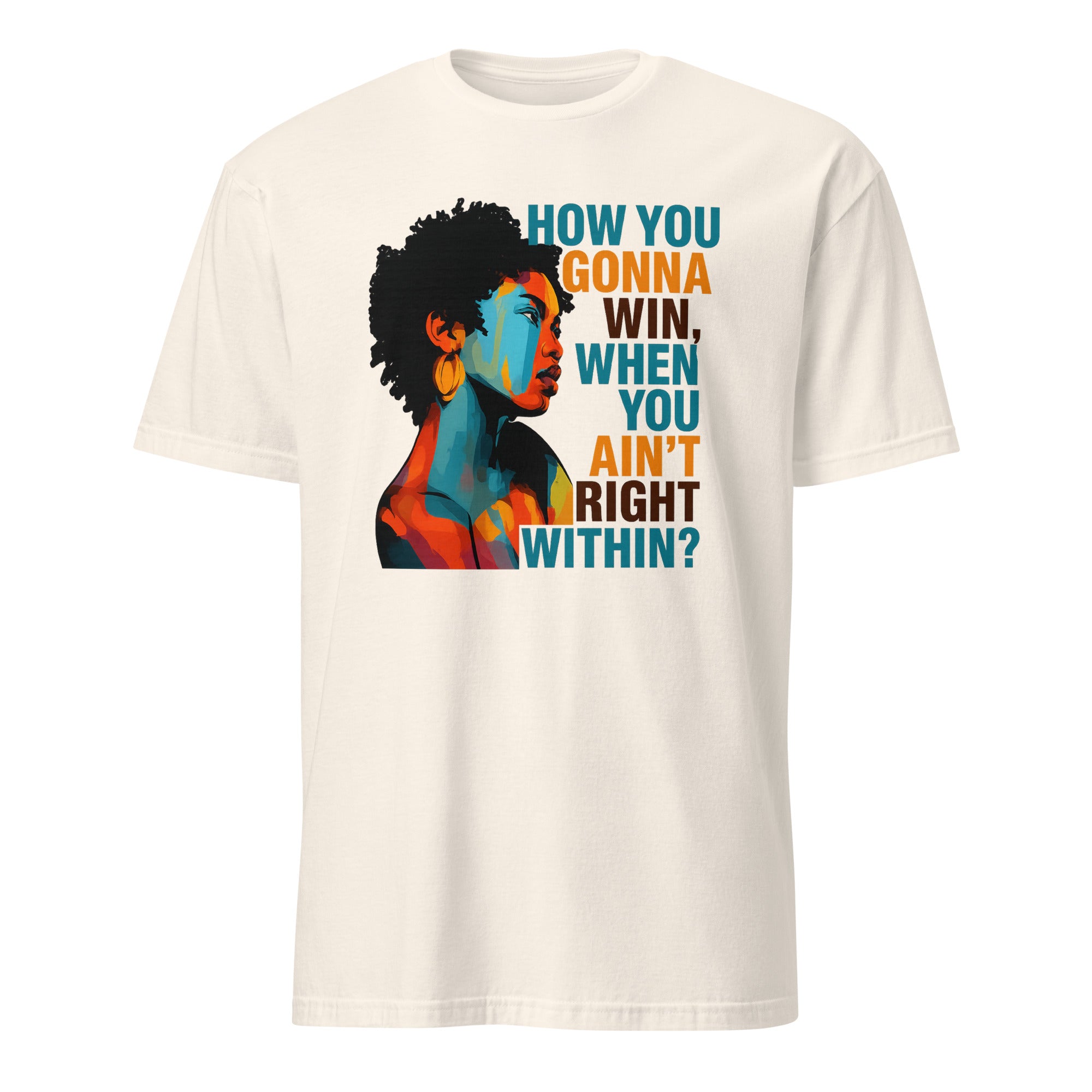 How You Gonna Win When You Ain’t Right Within Lauryn Hill Graphic T-Shirt in Natural