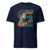 How You Gonna Win When You Ain’t Right Within Lauryn Hill Graphic T-Shirt in Navy
