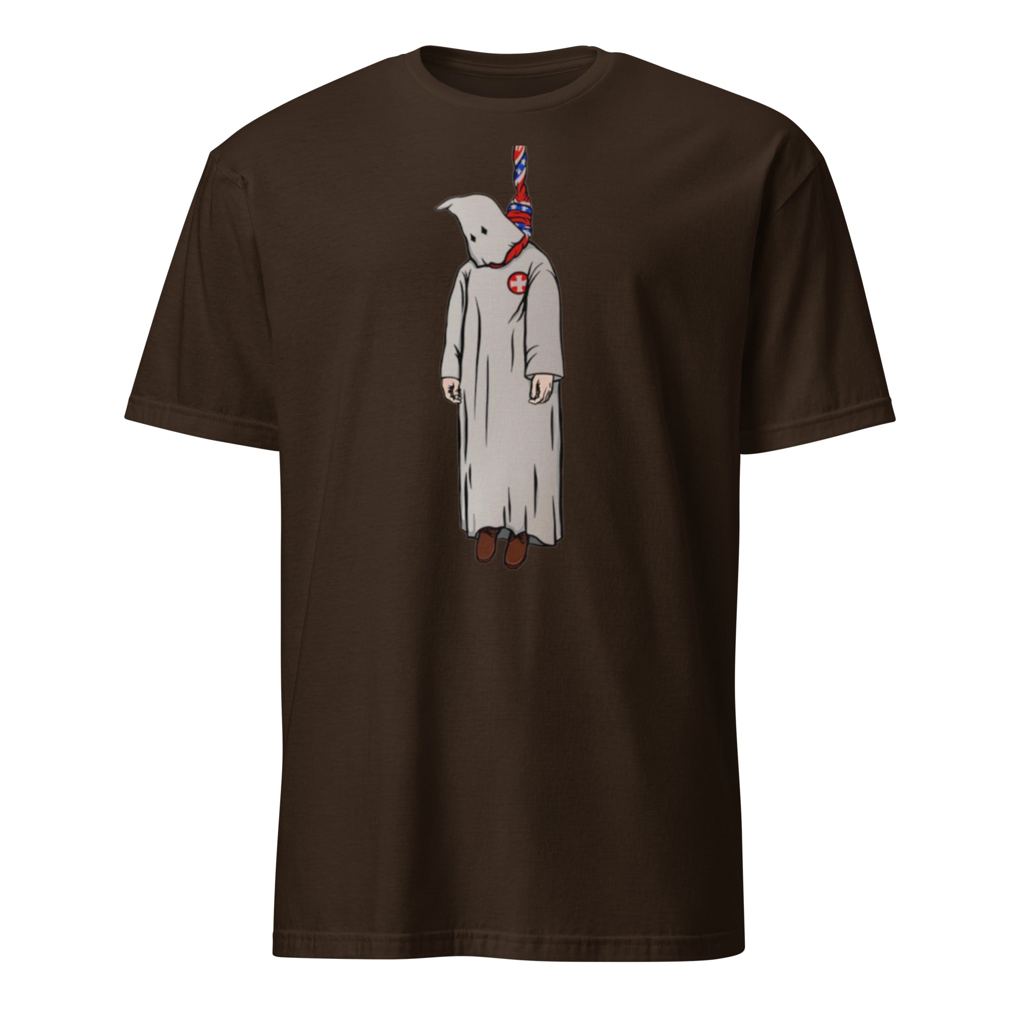 Kill the Klan shirt in dark chocolate by Cuccico – activist statement tee