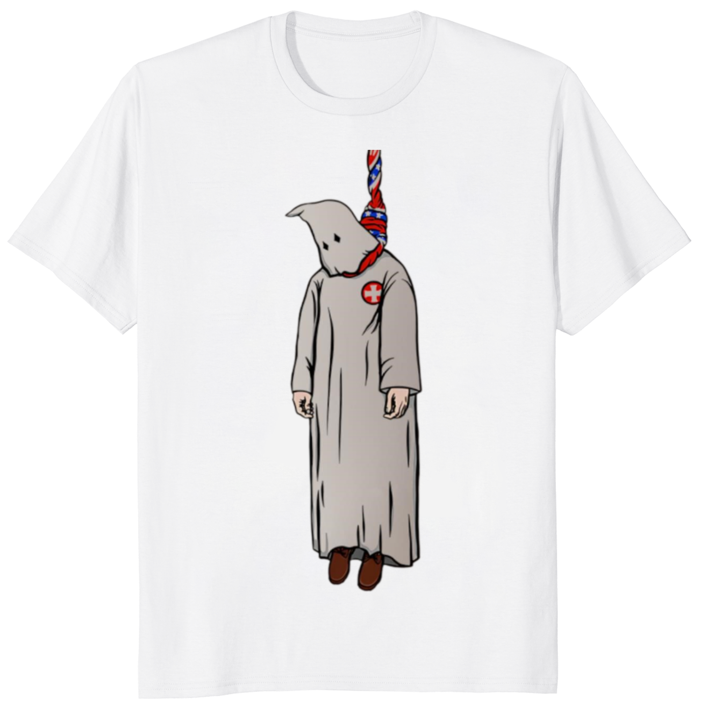 Kill the Klan shirt in white by Cuccico – anti-racism protest t-shirt