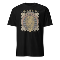 Celestial Leo Zodiac Shirt in black vintage astrology style by Cuccico