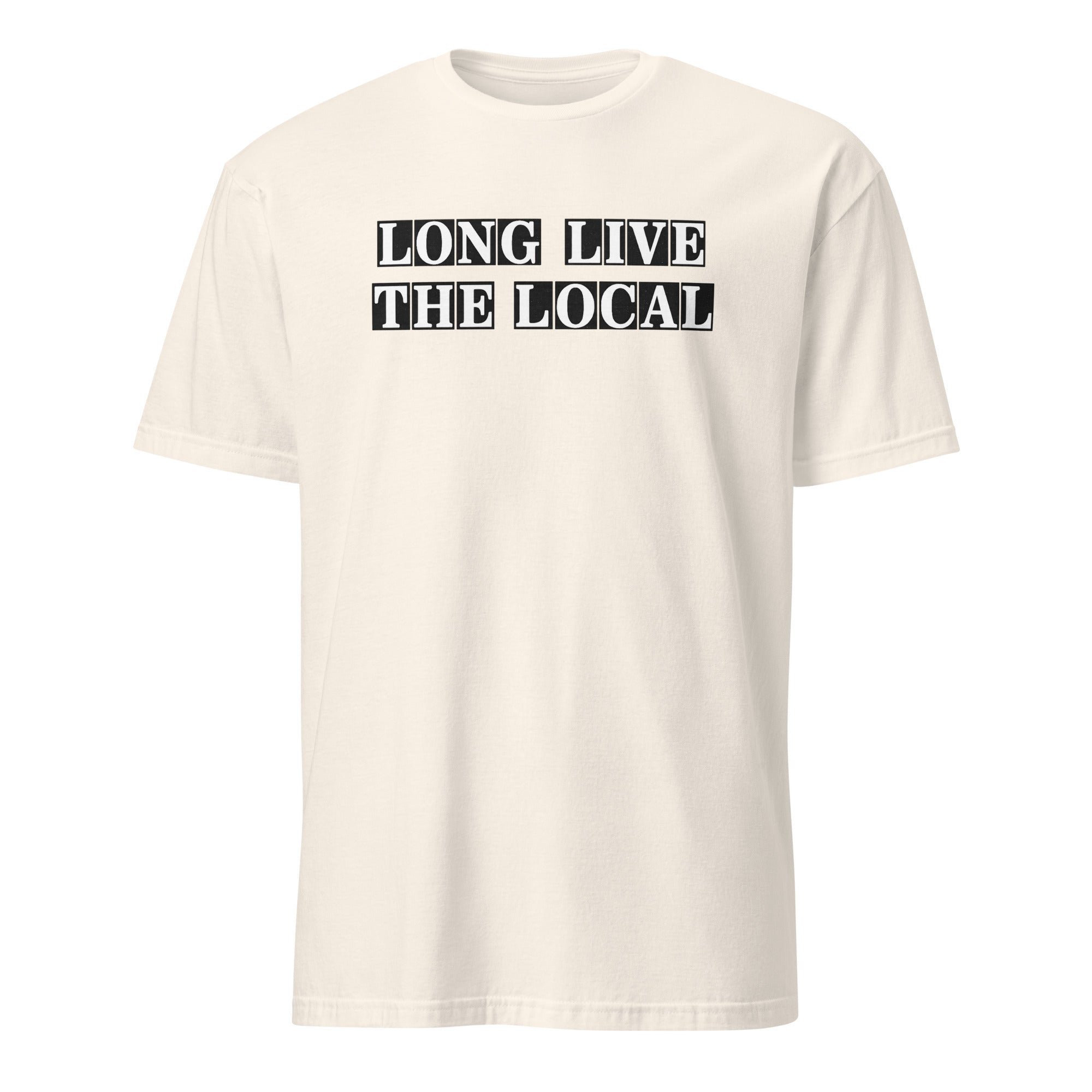 "Louis Dunford Long Live The Local T-Shirt in Natural by Cuccico"