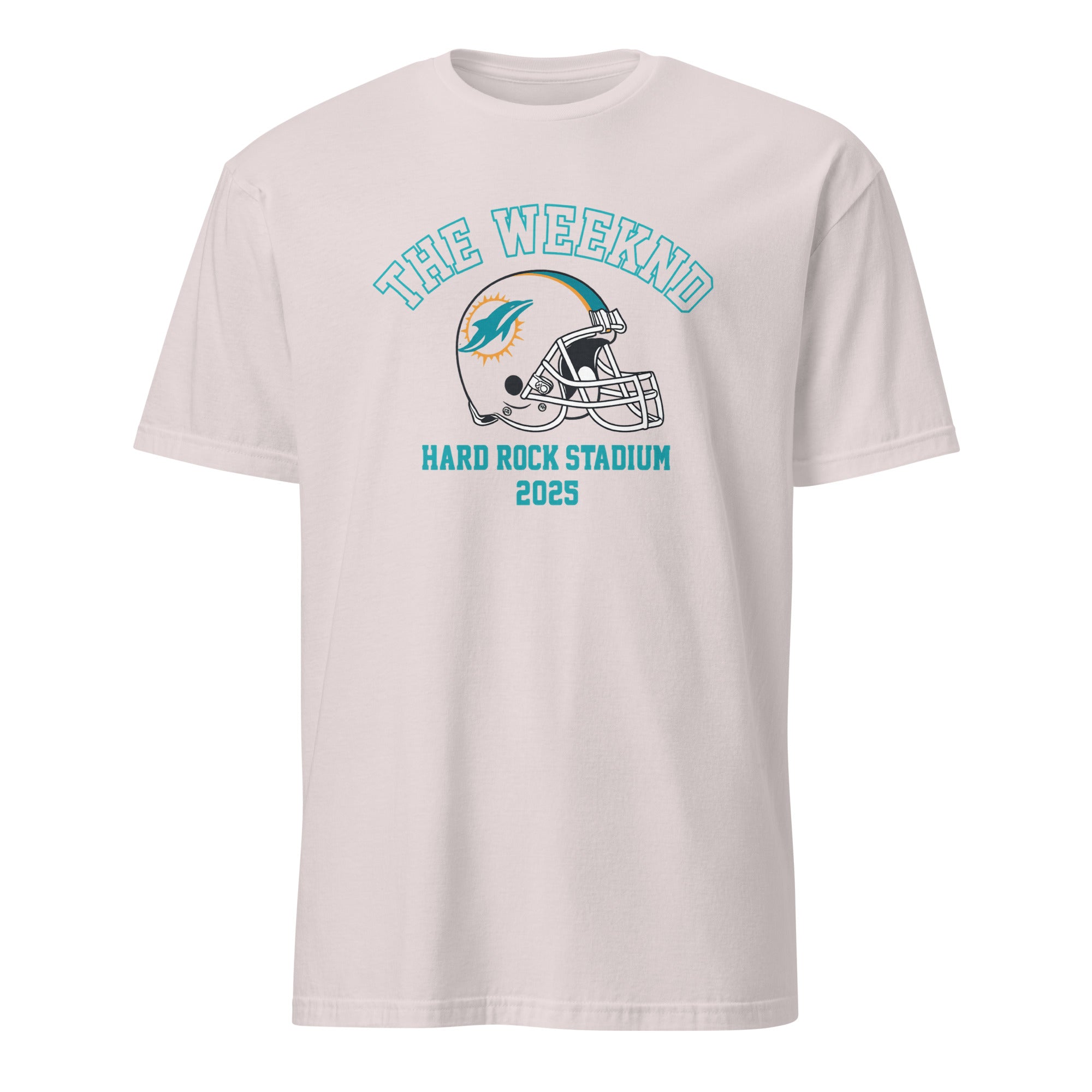 Miami Dolphins x The Weeknd 2025 Hard Rock Stadium T-Shirt in Ice Grey by Cuccico