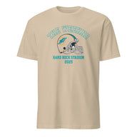 Miami Dolphins x The Weeknd 2025 Hard Rock Stadium T-Shirt in Sand by Cuccico mockup