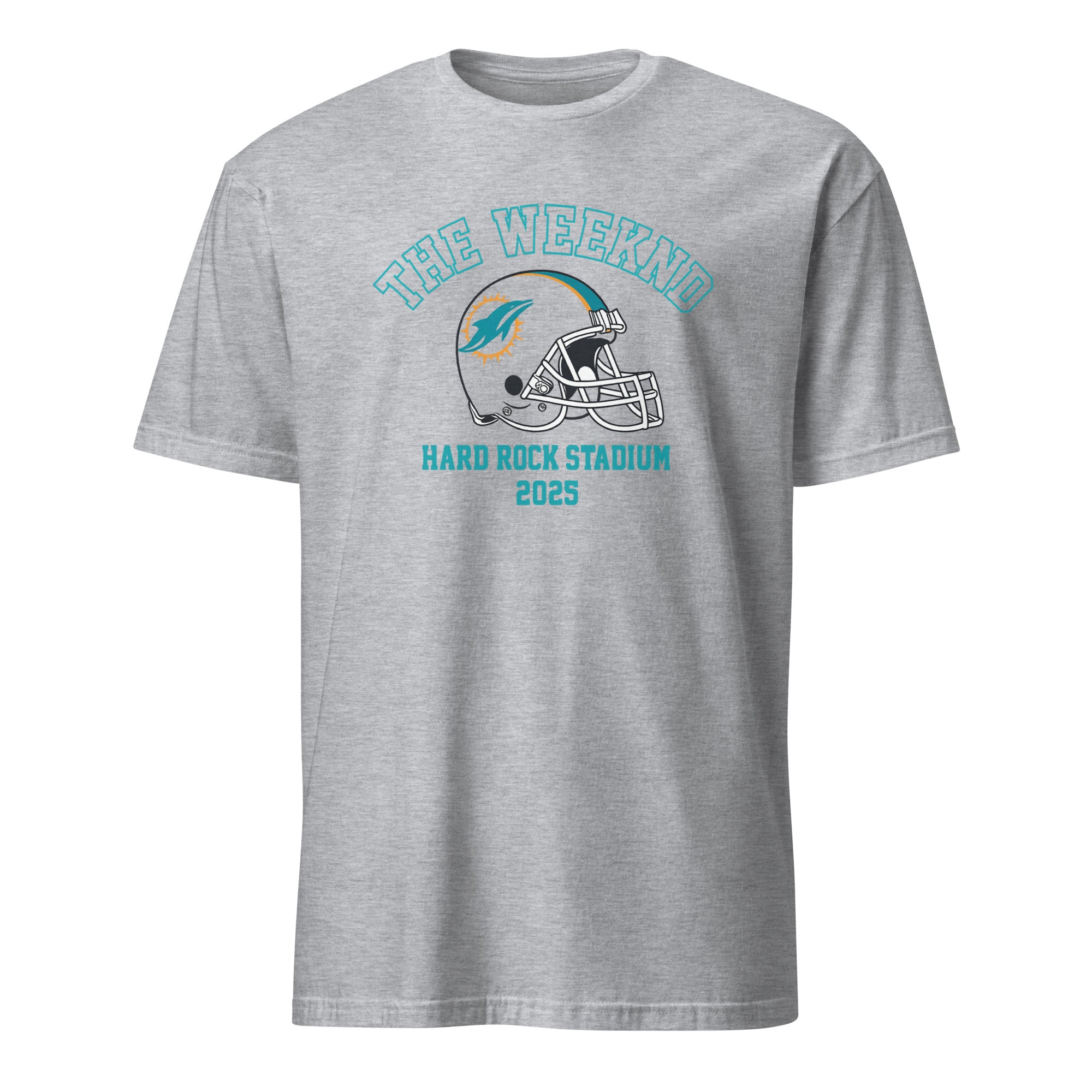 Miami Dolphins x The Weeknd 2025 Hard Rock Stadium T-Shirt in Sport Grey by Cuccico
