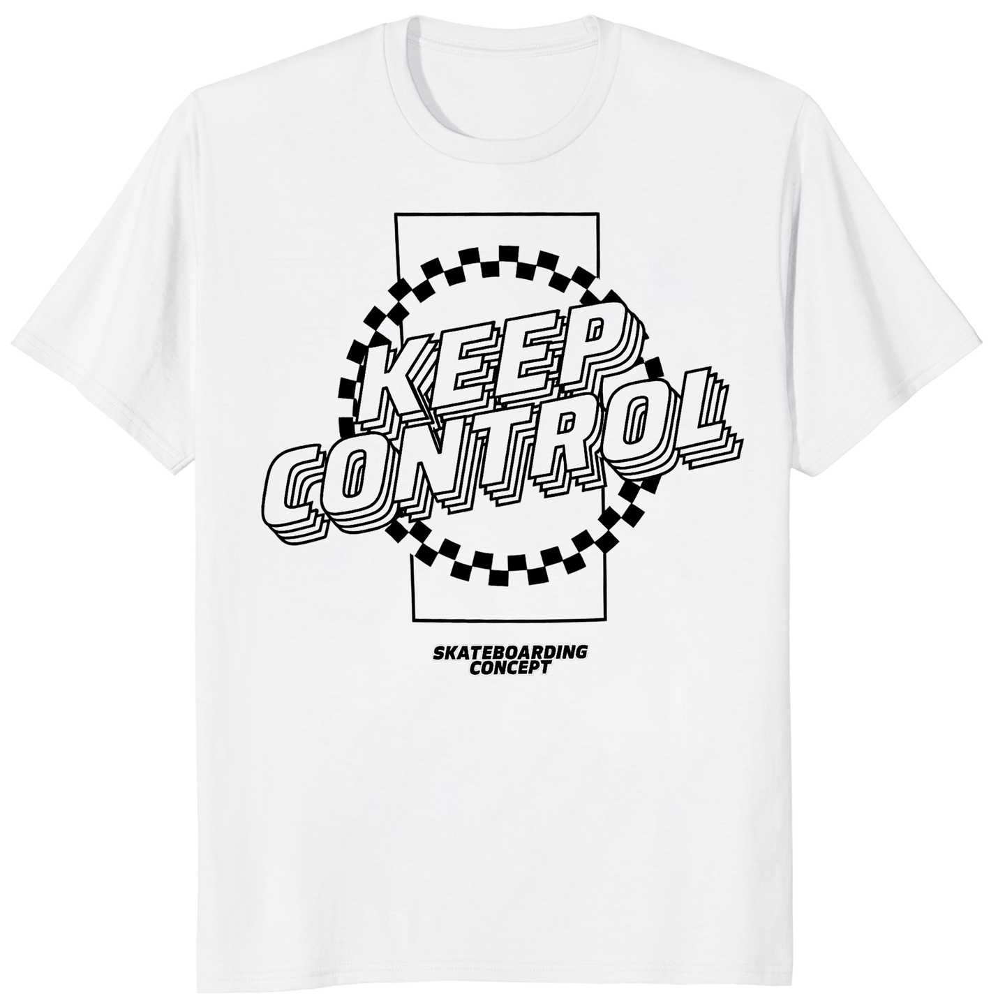 Niels Keep Control T-Shirt UN SI GRAND SOLEIL August 2025 Gémo in White