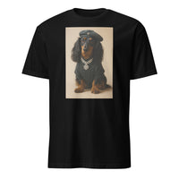 Praça da Alegria August 2025 Sónia’s Dog Print T-Shirt in Black by Cuccico