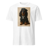 Praça da Alegria August 2025 Sónia’s Dog Print T-Shirt in White by Cuccico