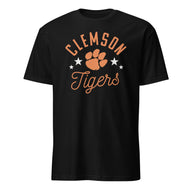 Pretty Clemson Tigers Paw T-Shirt in Black by Cuccico