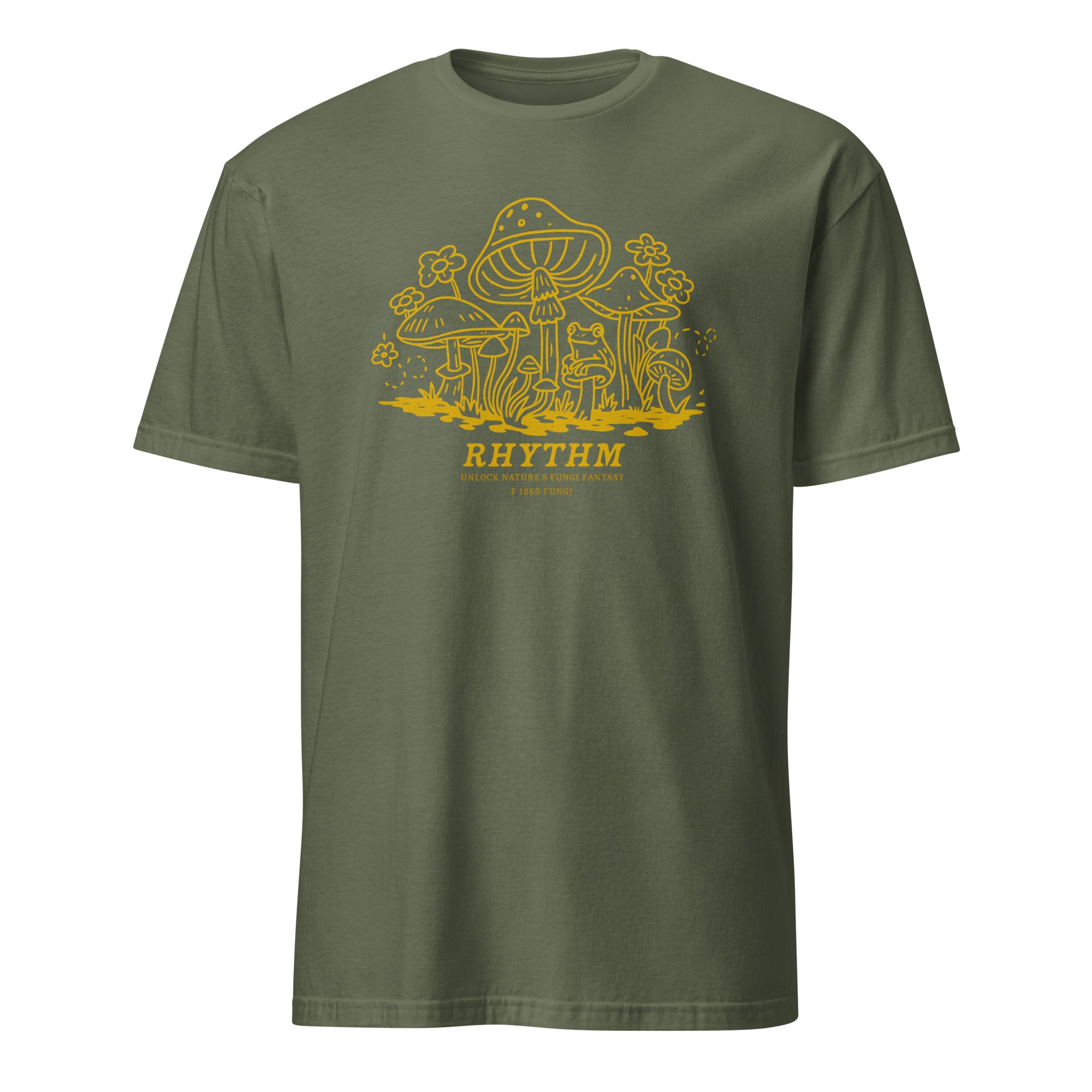 Cuccico Remi’s Vintage T-Shirt in Military Green from Home and Away August 2025 Summer Bay Tee