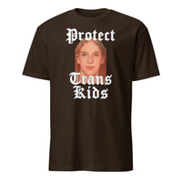 Robin Westman Protect Trans Kids shirt in Dark Chocolate by Cuccico