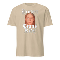 Robin Westman Protect Trans Kids shirt in Sand by Cuccico