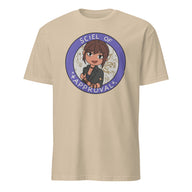 Sciel of Approval T-Shirt in sand color inspired by Clair Obscur Expedition 33 by Cuccico