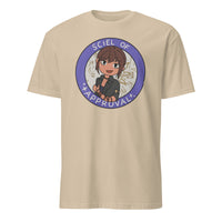 Sciel of Approval T-Shirt in sand color inspired by Clair Obscur Expedition 33 by Cuccico