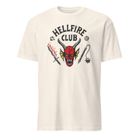 Stranger Things 4 Hellfire Club Logo Baseball T-shirt in Natural by Cuccico